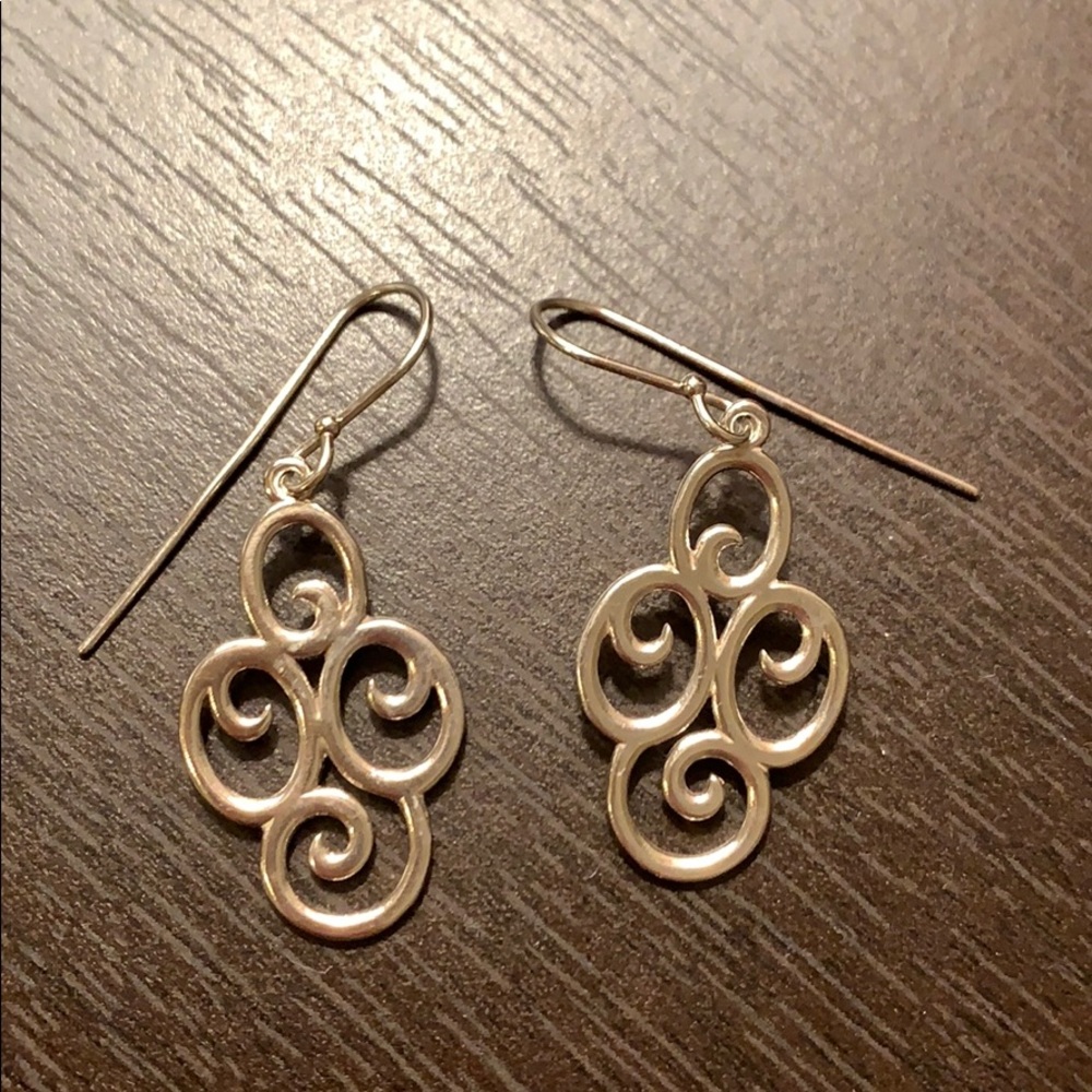 James Avery Filigree Drop Earring